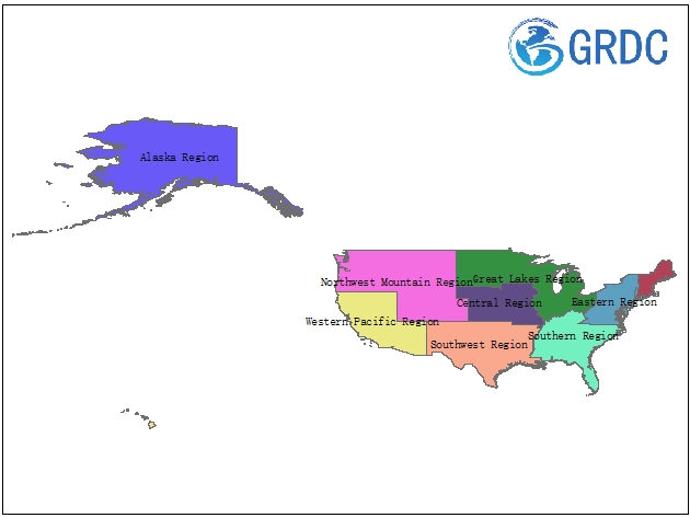 美国联邦航空管理局 （FAA） 地区